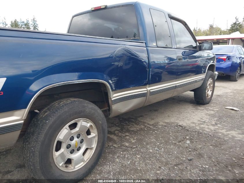 1998 Chevrolet K1500 Fleetside/Silverado Fleetside/Sportside VIN: 1GCEK19R4WE253065 Lot: 43344649