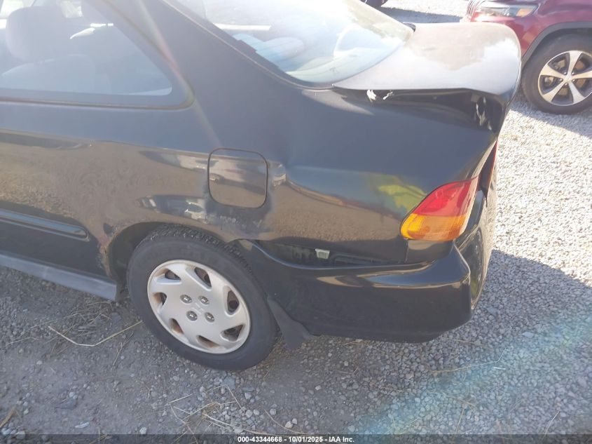 1997 Honda Civic Ex VIN: 1HGEJ8242VL095556 Lot: 43344668