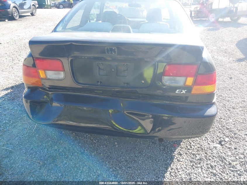 1997 Honda Civic Ex VIN: 1HGEJ8242VL095556 Lot: 43344668