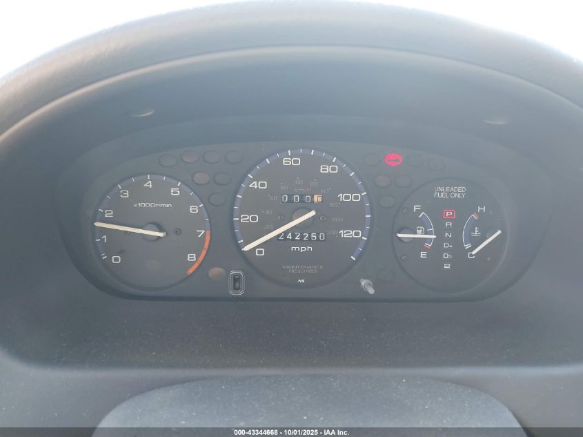 1997 Honda Civic Ex VIN: 1HGEJ8242VL095556 Lot: 43344668