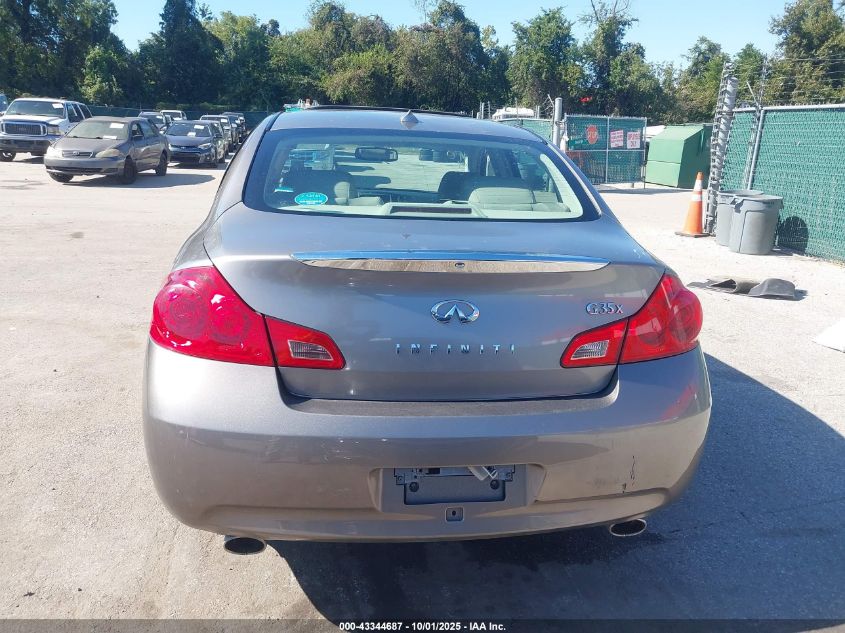 2008 Infiniti G35X VIN: JNKBV61F08M279971 Lot: 43344687