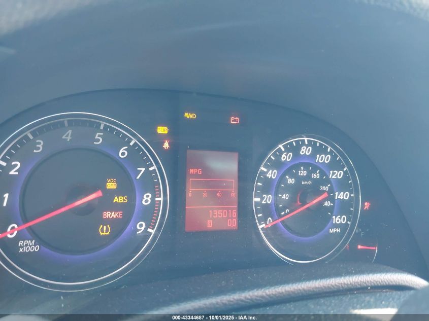 2008 Infiniti G35X VIN: JNKBV61F08M279971 Lot: 43344687