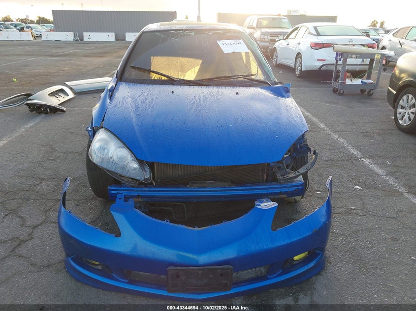 2005 Acura Rsx VIN: JH4DC54855S014265 Lot: 43344694