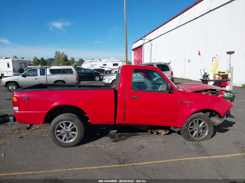 1999 Ford Ranger Xl/Xlt VIN: 1FTYR10C0XUA52711 Lot: 43344699
