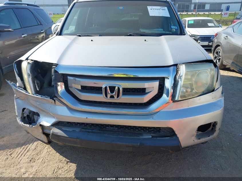 2011 Honda Pilot Touring VIN: 5FNYF4H93BB027712 Lot: 43344709