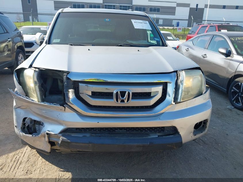 2011 Honda Pilot Touring VIN: 5FNYF4H93BB027712 Lot: 43344709