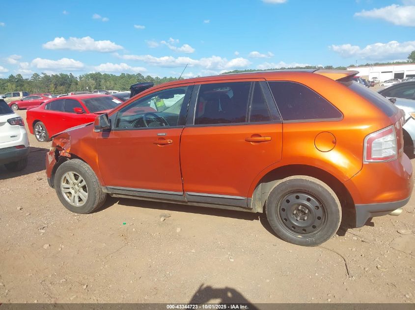 2007 Ford Edge Sel VIN: 2FMDK38C37BA78918 Lot: 43344723