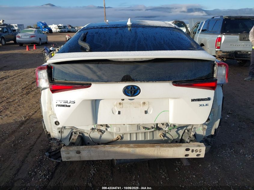 2021 Toyota Prius Xle Awd-E VIN: JTDL9MFU4M3029798 Lot: 43344741