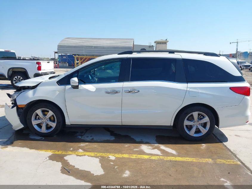 2019 Honda Odyssey Ex-L VIN: 5FNRL6H79KB059409 Lot: 43344768