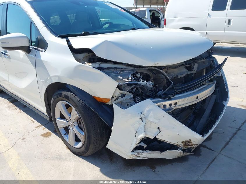 2019 Honda Odyssey Ex-L VIN: 5FNRL6H79KB059409 Lot: 43344768