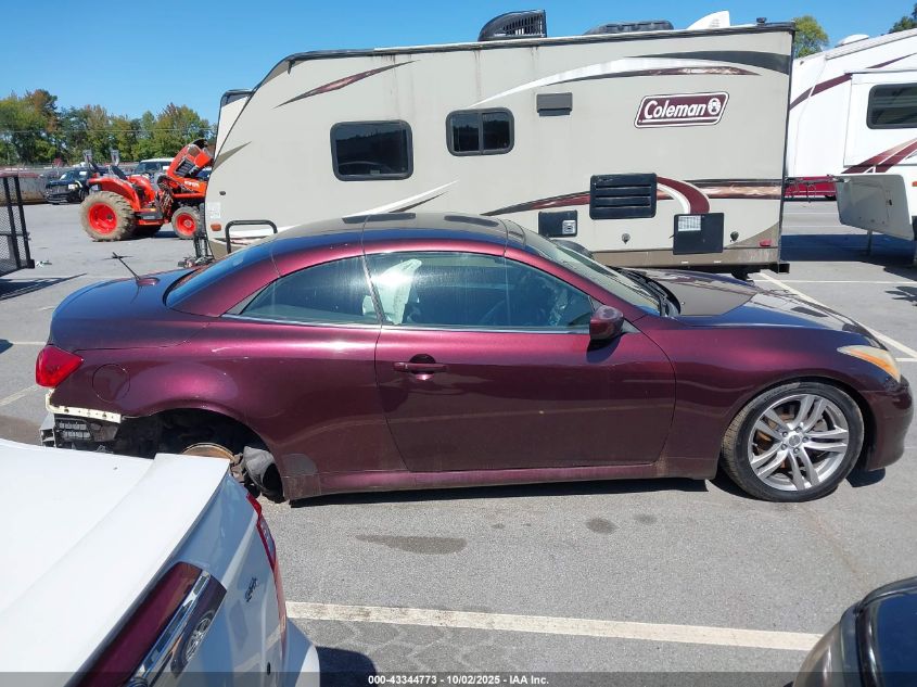 2009 Infiniti G37 VIN: JNKCV66E59M724906 Lot: 43344773