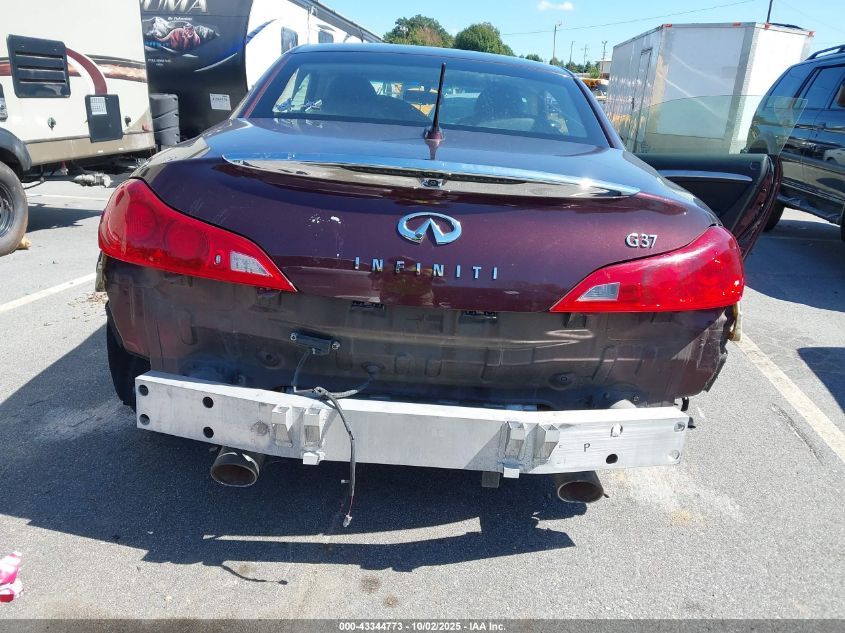 2009 Infiniti G37 VIN: JNKCV66E59M724906 Lot: 43344773