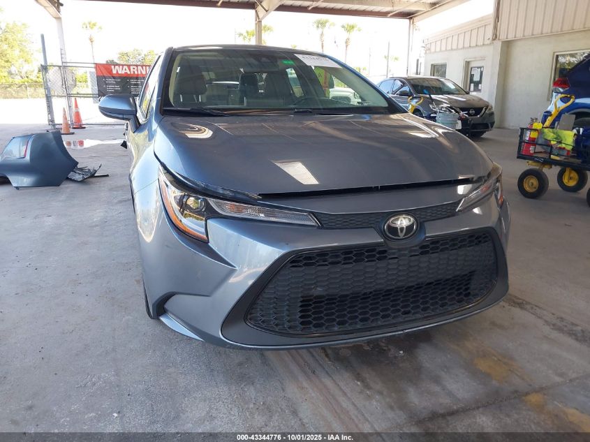 2020 Toyota Corolla Le VIN: JTDEPRAE3LJ063107 Lot: 43344776