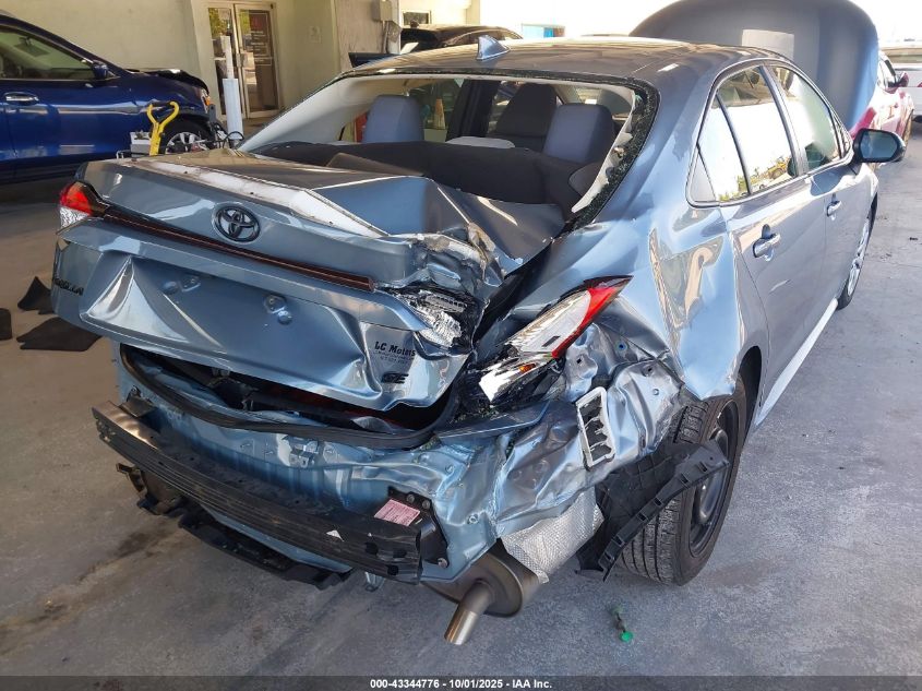 2020 Toyota Corolla Le VIN: JTDEPRAE3LJ063107 Lot: 43344776