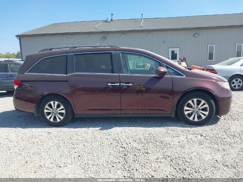 2014 Honda Odyssey Ex-L VIN: 5FNRL5H62EB056731 Lot: 43344807