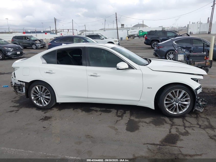 2018 Infiniti Q50 3.0T Luxe VIN: JN1EV7AP6JM350869 Lot: 43344808