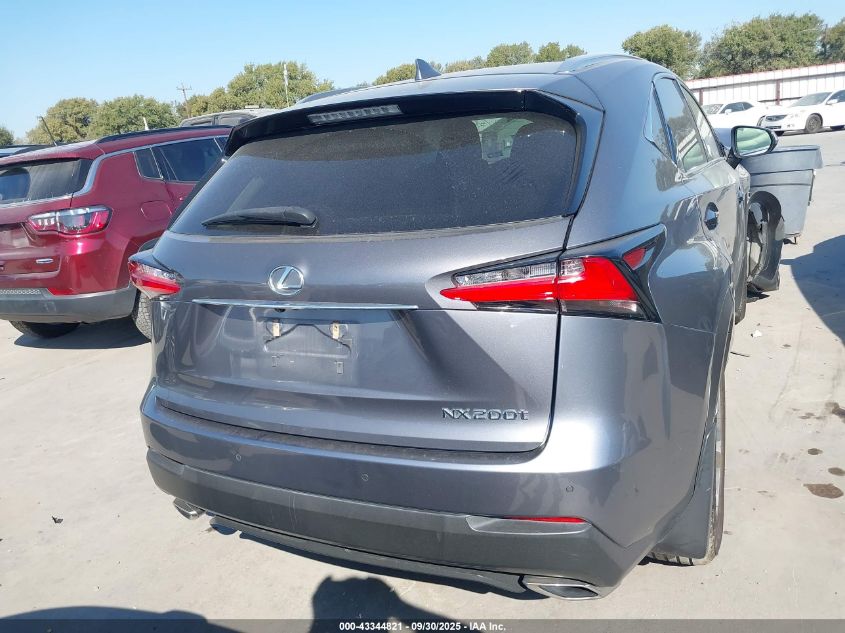 2017 Lexus Nx 200T VIN: JTJYARBZ1H2054727 Lot: 43344821