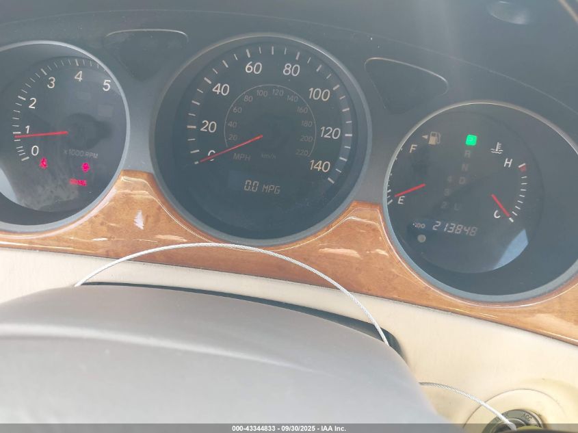 2005 Lexus Es 330 VIN: JTHBA30GX55128162 Lot: 43344833