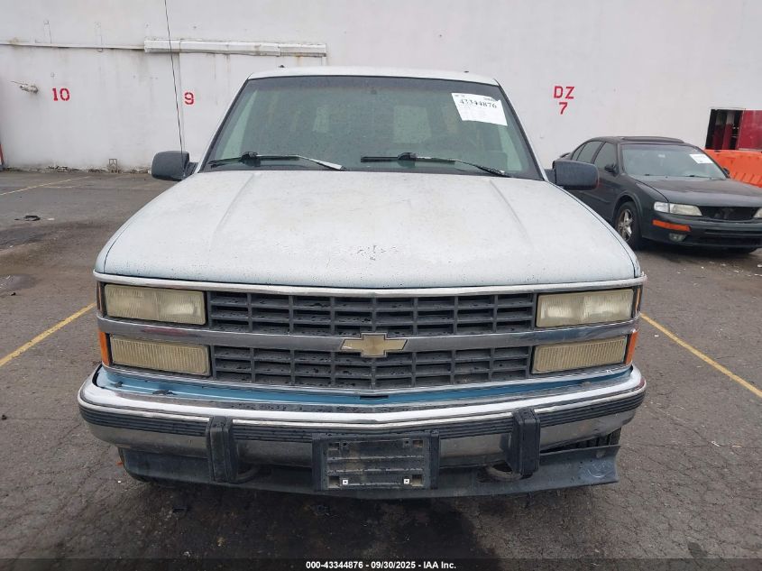 1993 Chevrolet Suburban K1500 VIN: 1GNFK16KXPJ306881 Lot: 43344876