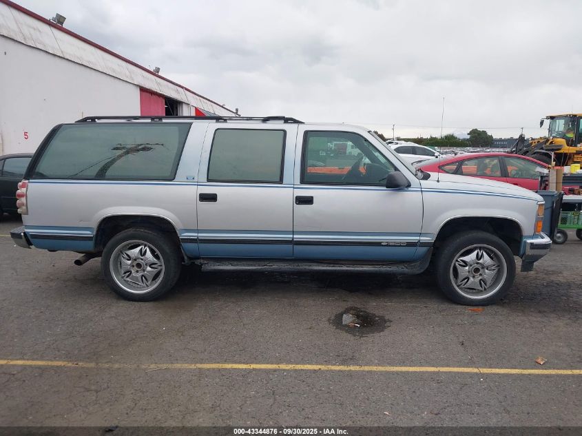 1993 Chevrolet Suburban K1500 VIN: 1GNFK16KXPJ306881 Lot: 43344876