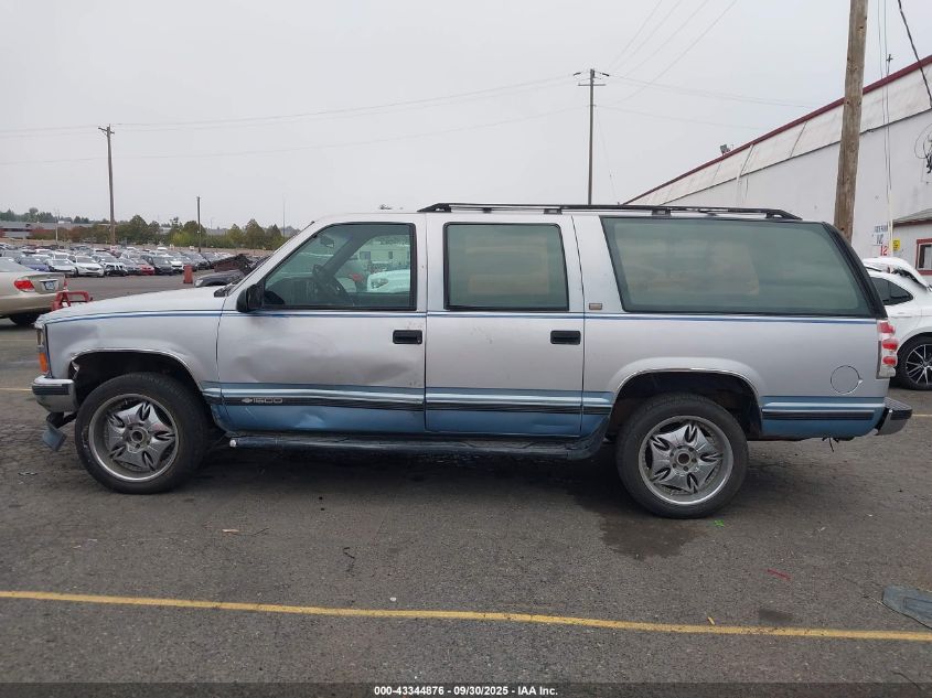 1993 Chevrolet Suburban K1500 VIN: 1GNFK16KXPJ306881 Lot: 43344876