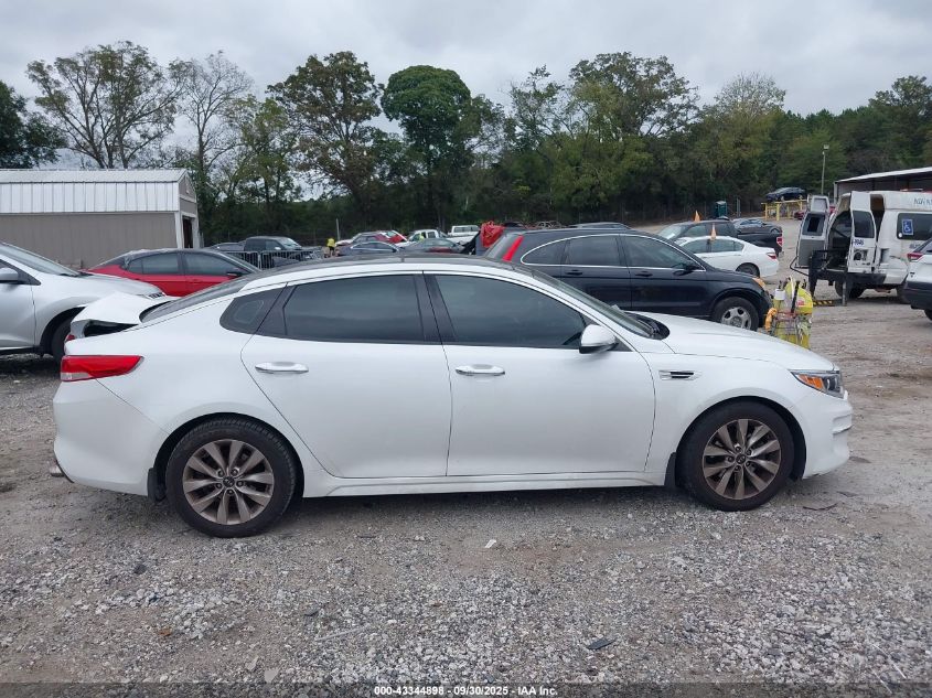 2016 Kia Optima Ex VIN: 5XXGU4L34GG065927 Lot: 43344898
