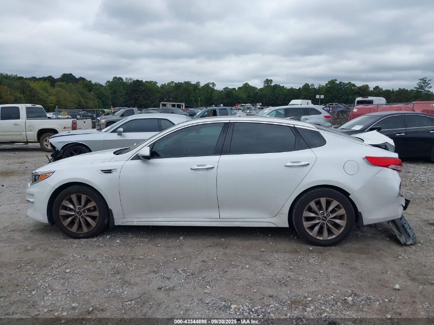 2016 Kia Optima Ex VIN: 5XXGU4L34GG065927 Lot: 43344898