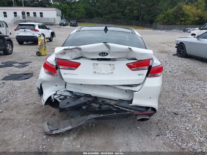 2016 Kia Optima Ex VIN: 5XXGU4L34GG065927 Lot: 43344898