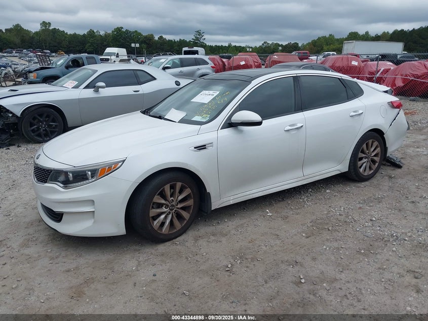 Vin: 5xxgu4l34gg065927, lot: 43839612, kia optima ex 20162