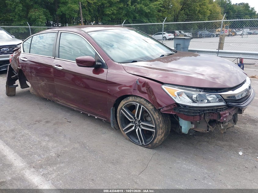 2016 HONDA ACCORD SPORT - 1HGCR2F56GA034886