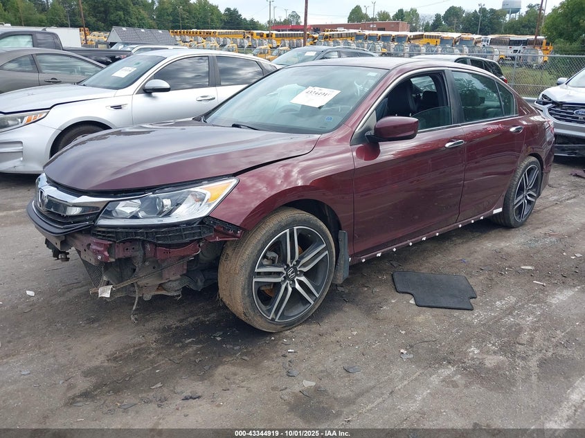 2016 HONDA ACCORD SPORT - 1HGCR2F56GA034886