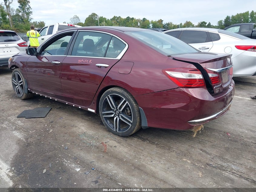 2016 HONDA ACCORD SPORT - 1HGCR2F56GA034886