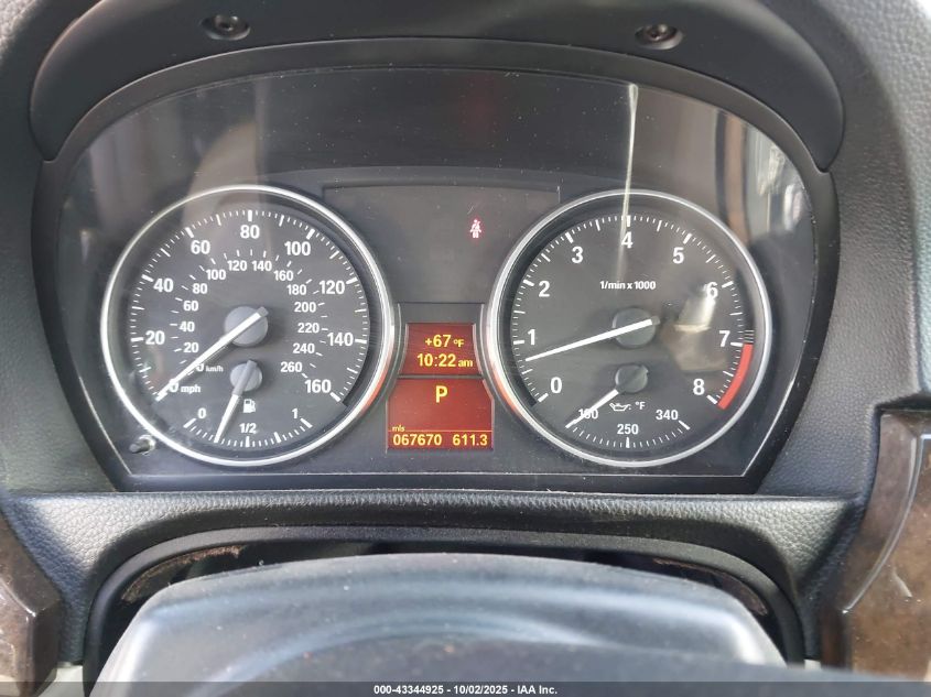 2009 BMW 328I VIN: WBAWL13569PX25666 Lot: 43344925