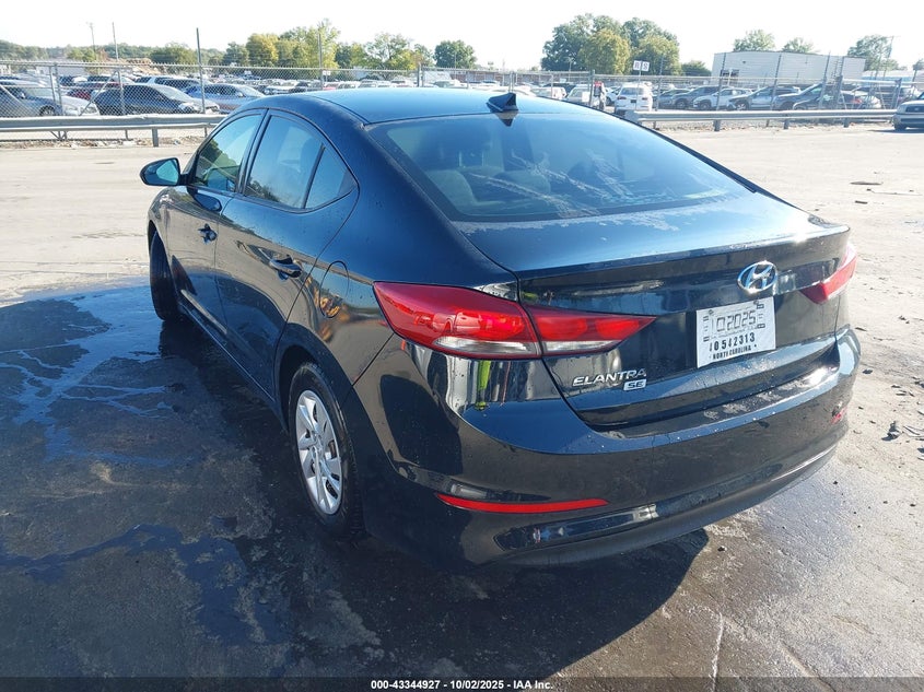 2017 HYUNDAI ELANTRA SE - 5NPD74LF9HH182431