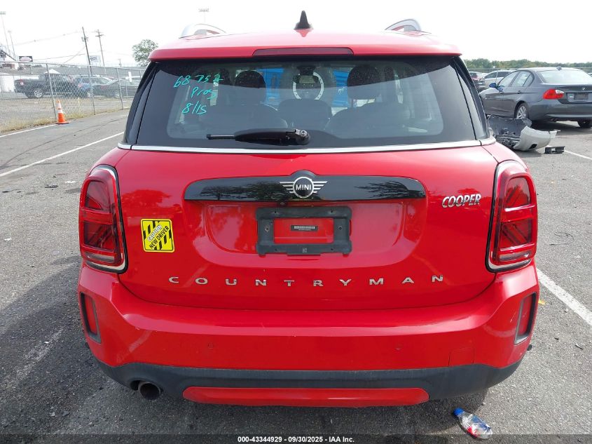2022 MINI COUNTRYMAN COOPER - WMZ43BR07N3N69702