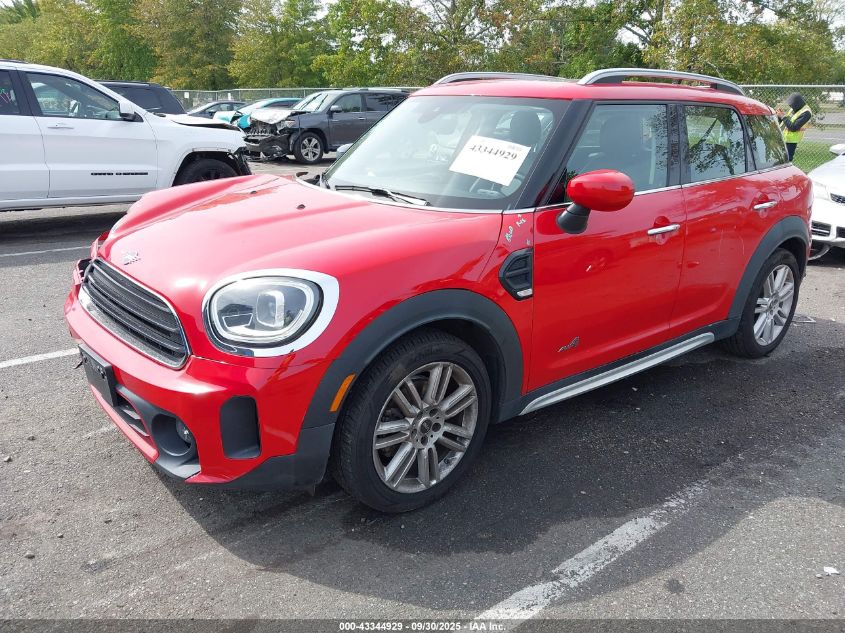2022 MINI COUNTRYMAN COOPER - WMZ43BR07N3N69702