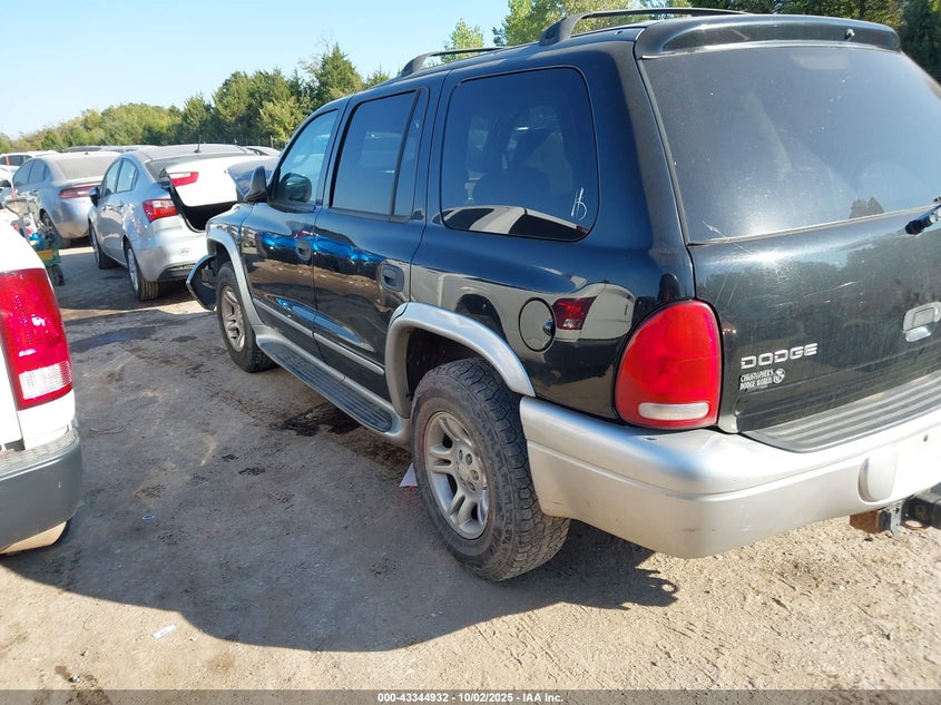 1D8HS58N73F612726 2003 DODGE DURANGO photo no. 3