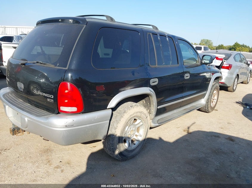 2003 Dodge Durango Slt Plus VIN: 1D8HS58N73F612726 Lot: 43344932