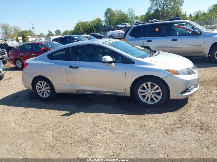 2012 Honda Civic Ex VIN: 2HGFG3B83CH567539 Lot: 43344933