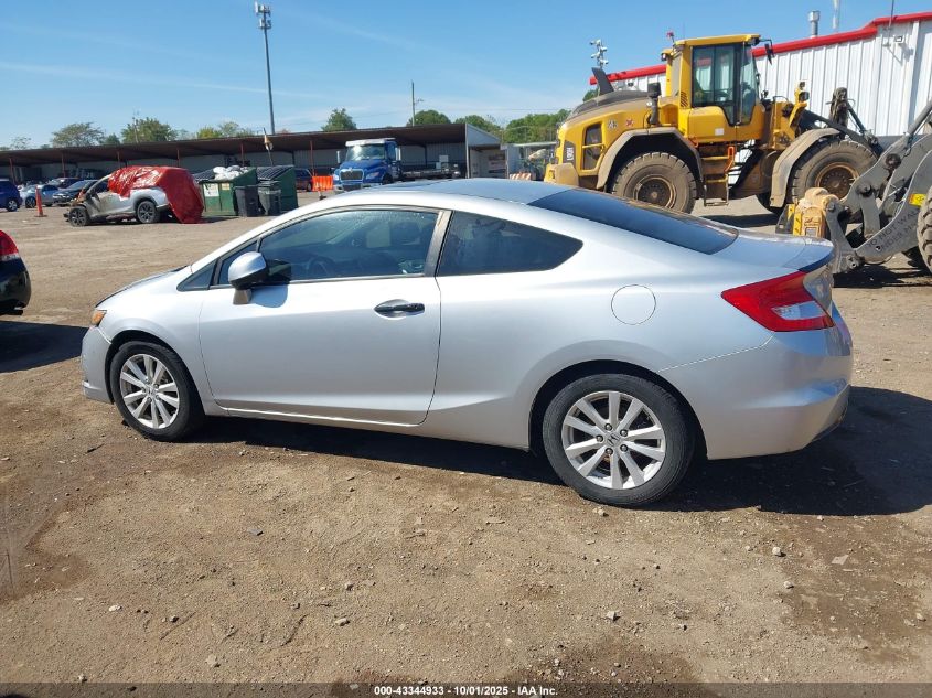 2012 Honda Civic Ex VIN: 2HGFG3B83CH567539 Lot: 43344933