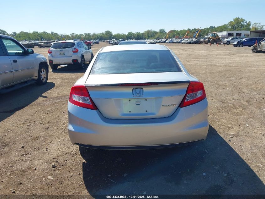 2012 Honda Civic Ex VIN: 2HGFG3B83CH567539 Lot: 43344933