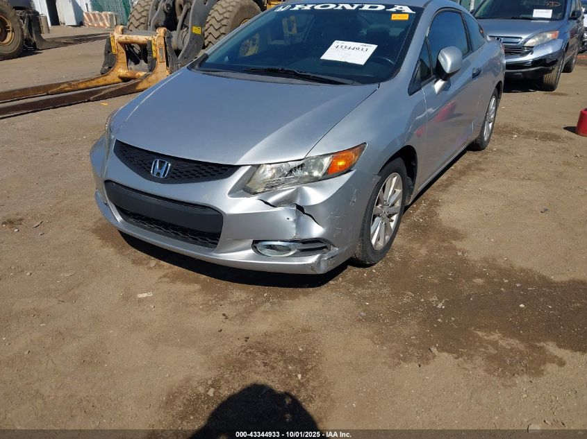 2012 Honda Civic Ex VIN: 2HGFG3B83CH567539 Lot: 43344933