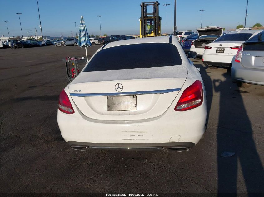 2015 Mercedes-Benz C 300 VIN: 55SWF4JB0FU081557 Lot: 43344965