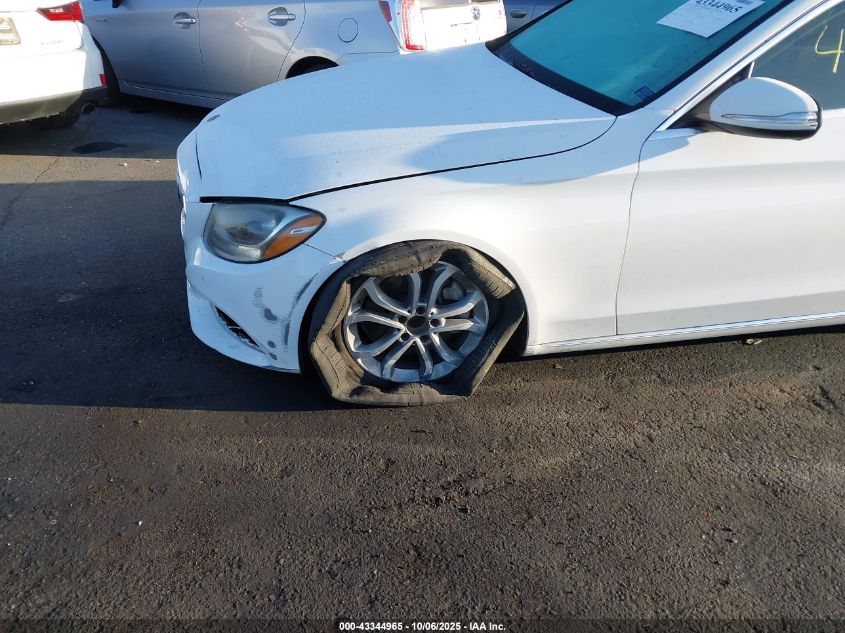 2015 Mercedes-Benz C 300 VIN: 55SWF4JB0FU081557 Lot: 43344965