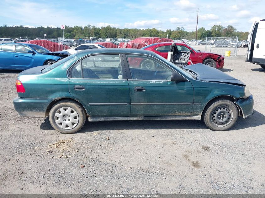 2000 Honda Civic Lx VIN: 2HGEJ6674YH511875 Lot: 43344972