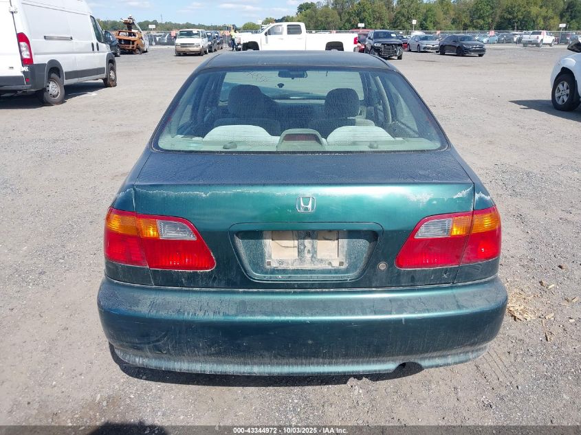 2000 Honda Civic Lx VIN: 2HGEJ6674YH511875 Lot: 43344972