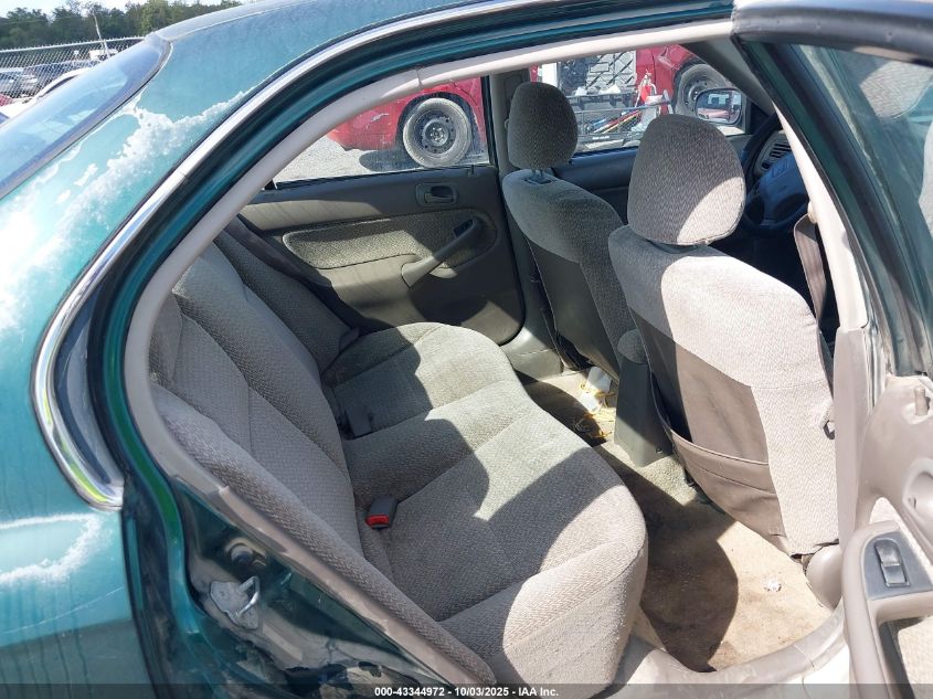 2000 Honda Civic Lx VIN: 2HGEJ6674YH511875 Lot: 43344972