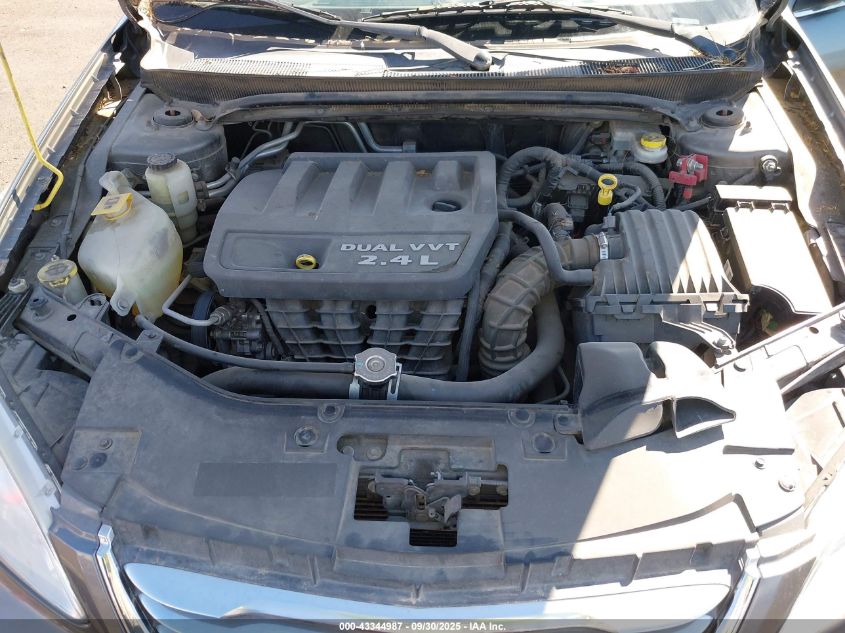 2012 Chrysler 200 Lx VIN: 1C3CCBAB7CN212695 Lot: 43344987