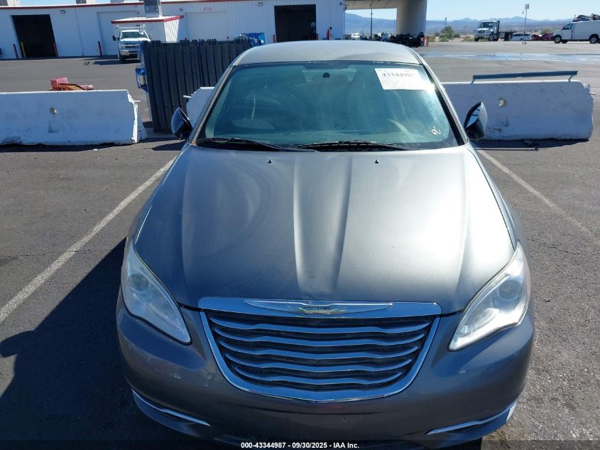 2012 Chrysler 200 Lx VIN: 1C3CCBAB7CN212695 Lot: 43344987