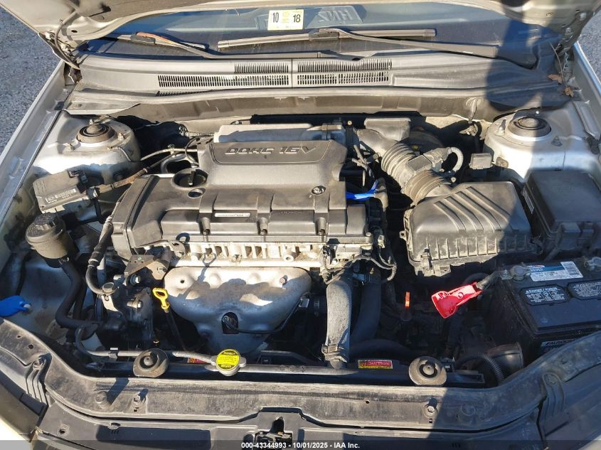 2009 Kia Spectra Ex VIN: KNAFE221495601521 Lot: 43344993